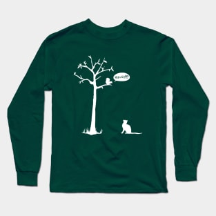 Cat vs Squirrel Long Sleeve T-Shirt